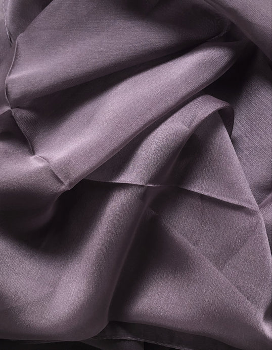Foulards en polyester- Délicat- Prune pâle