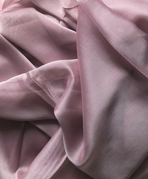 Foulards en polyester- Délicat- Rose brumeuse