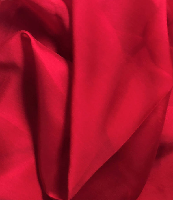 Foulards en Polyester- Délicat- Rouge