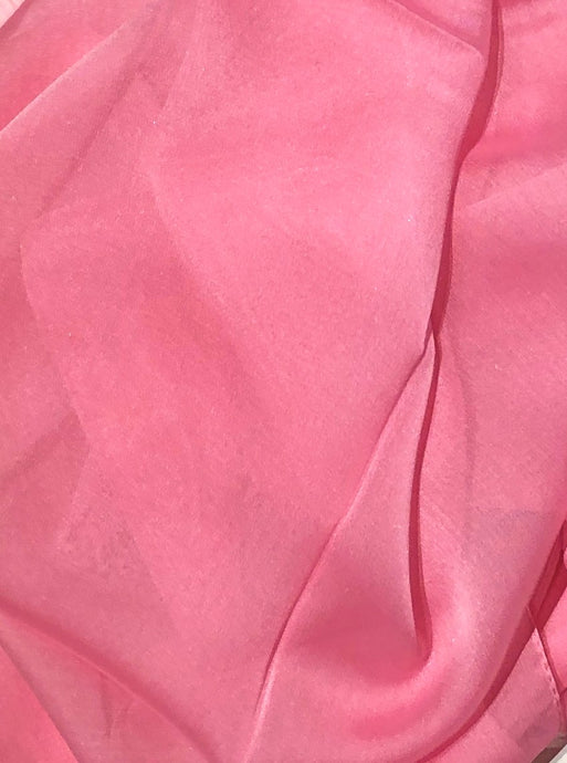 Foulards en polyester- Délicat- Rose vif