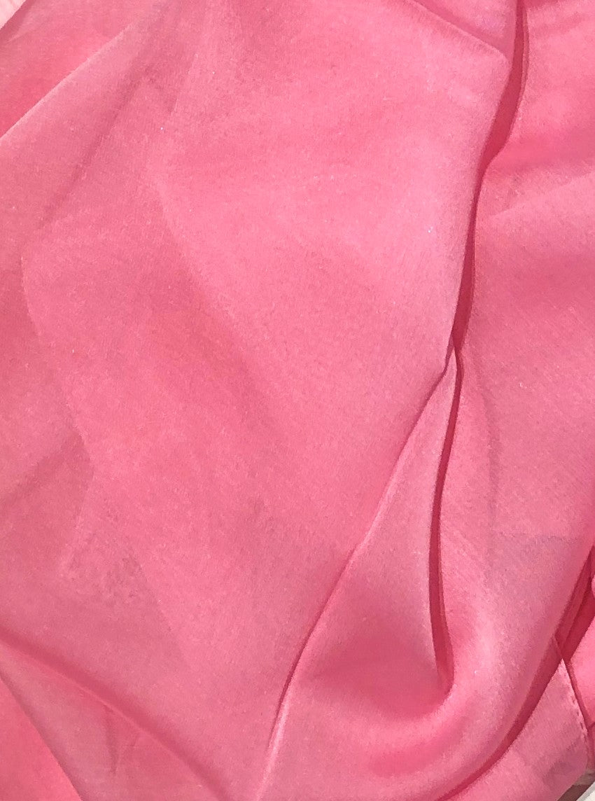 Polyester Scarves- Delicate- Hot Pink