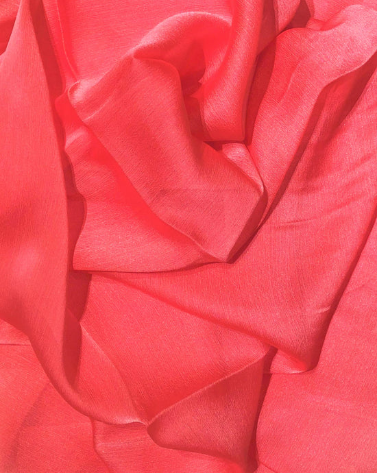 Foulards en polyester- Délicat- Saumon