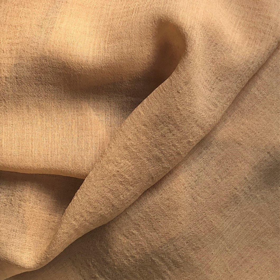 Crepe Scarves- Naturel- Honey