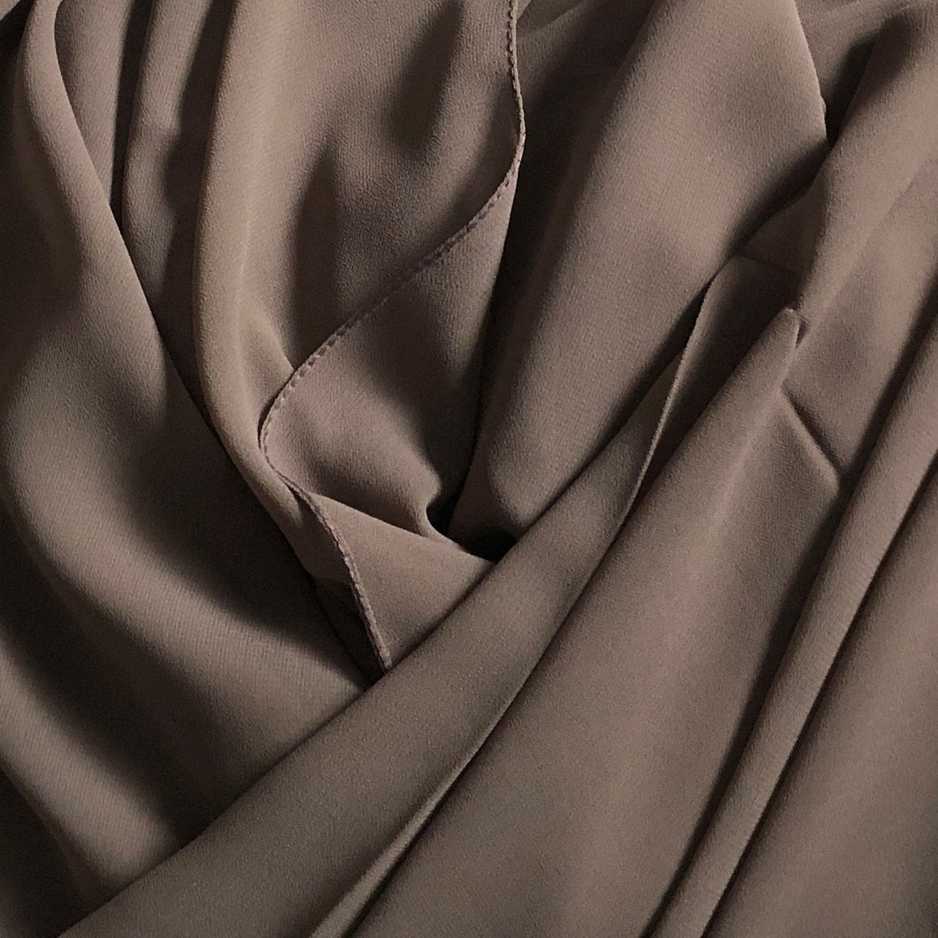 Foulards en mousseline de soie- Uni- Bois flotté