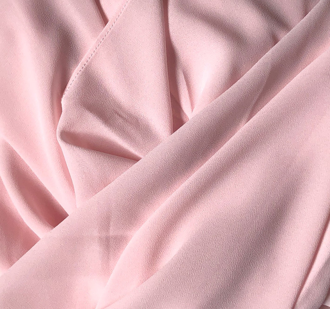 Crepe Scarves- Baby Pink