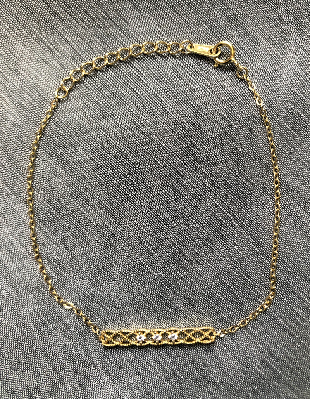 Delicate Gold Plated Bracelet
