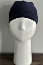 Load image into Gallery viewer, Scarf Under Caps - Polyester - Navy Blue
