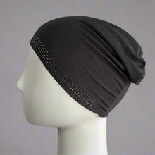 Load image into Gallery viewer, Scarf Under Caps - Polyester - Dark Grey