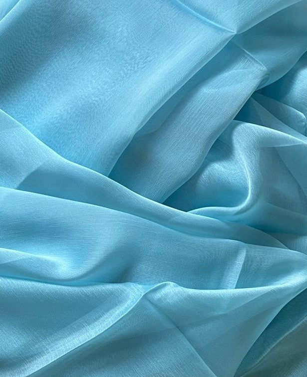 Polyester Scarves - Delicate - Aqua